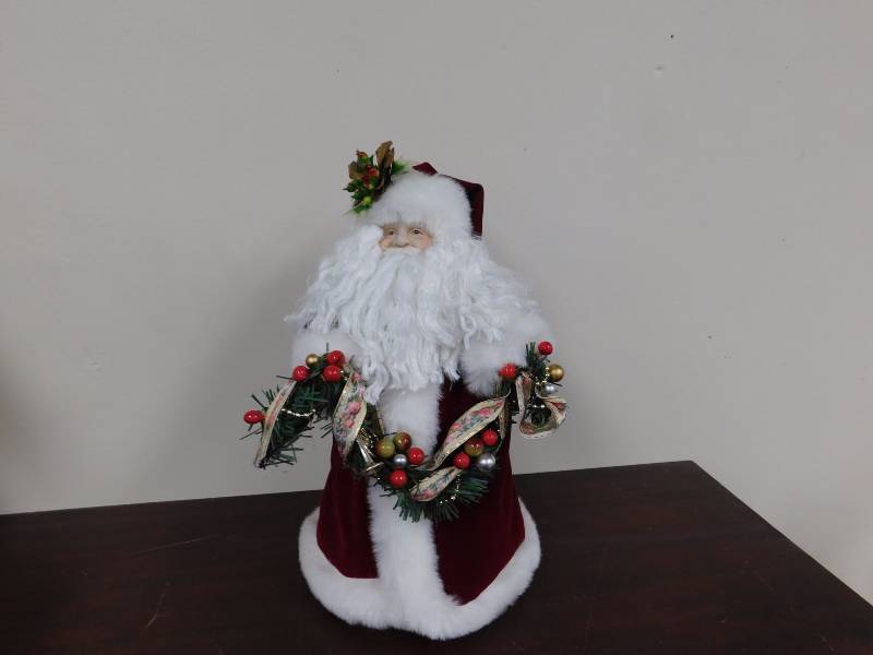 lot 19 image: Red Santa was used as a model for Christmas paintings