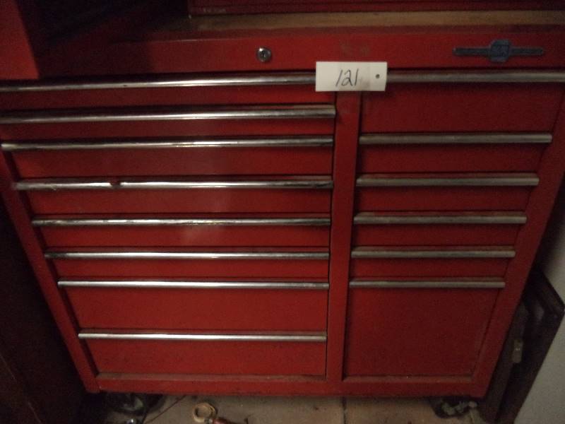 lot 121 image: NAPA Protraxx Rolling Tool Chest