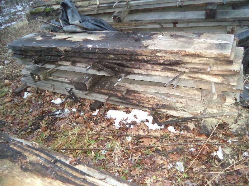 lot 218 image: Pile 3 - Black Ash Lumber