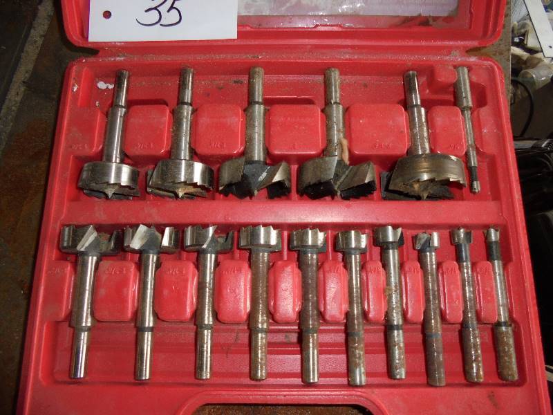 lot 35 image: Forstner Bit Set