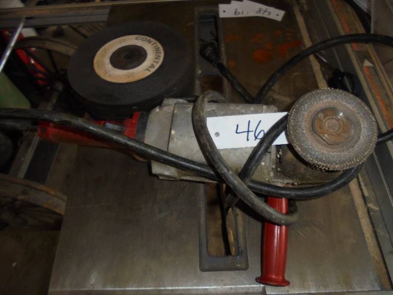 lot 46 image: Milwaukee Angle Grinder