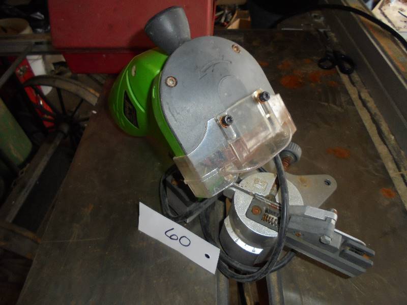 lot 60 image: Worksite Electric Chainsaw Sharpener