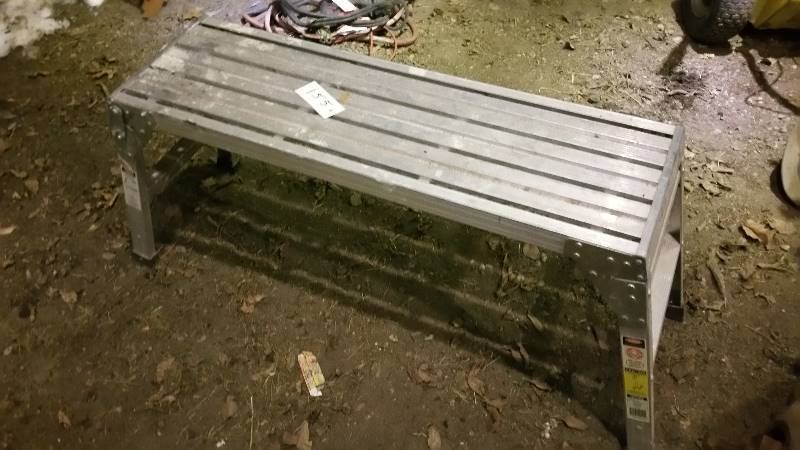 lot 155 image: Ladder Scaffold