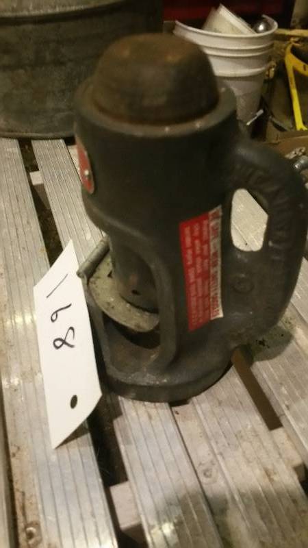 lot 168 image: Morse Starrett Cable Cutter, Model 1