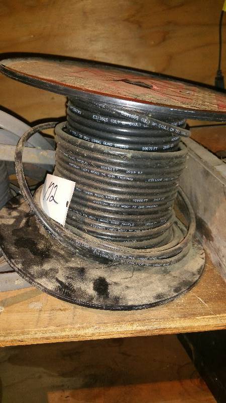 lot 172 image: Spools of WireCable