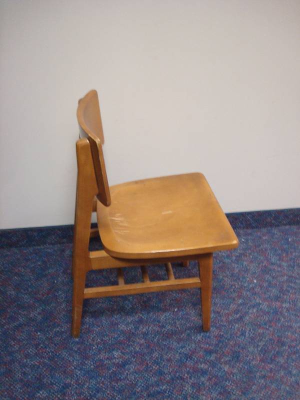 Vintage Wood Chair, Some Wear