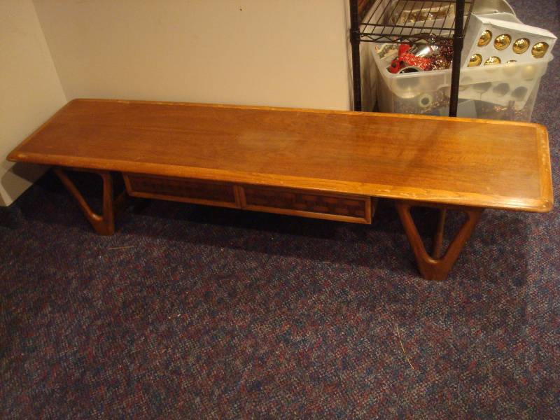Vintage Mid Century Long LANE Coffee Table