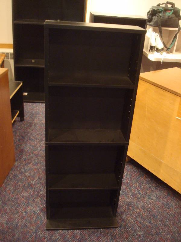 Small Black DVDCD Shelf
