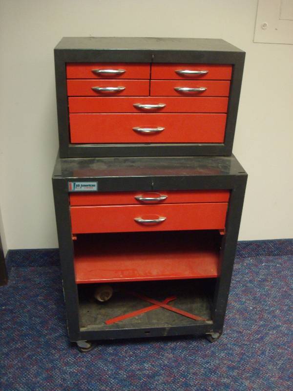Tool Chest, Used, Shows Wear