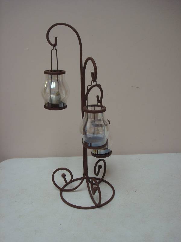 Hanging Tea Light Candle Lamp
