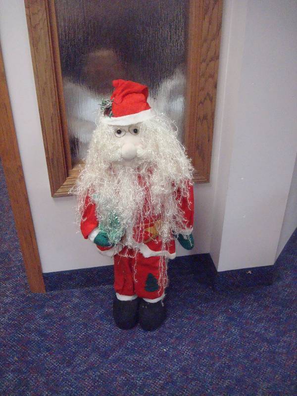 Standing Santa Holiday Figure