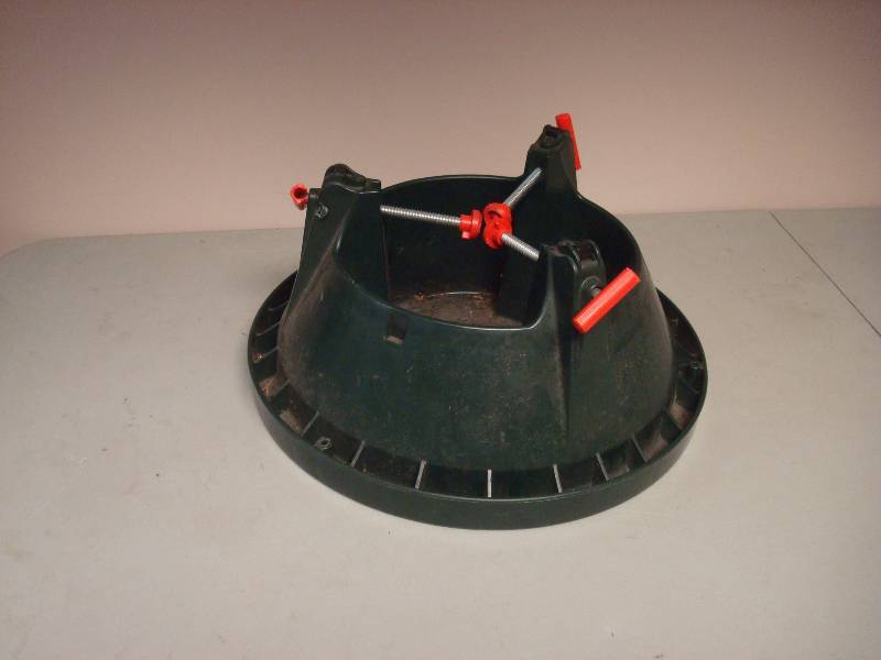 Plastic Christmas Tree Stand, Used