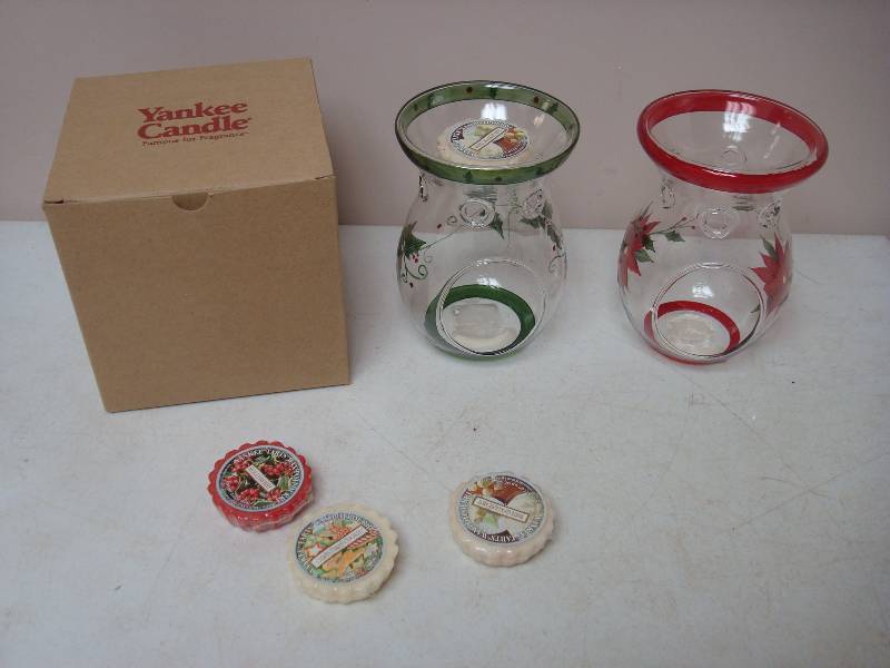Pair Of Yankee Candle Warmer Burners