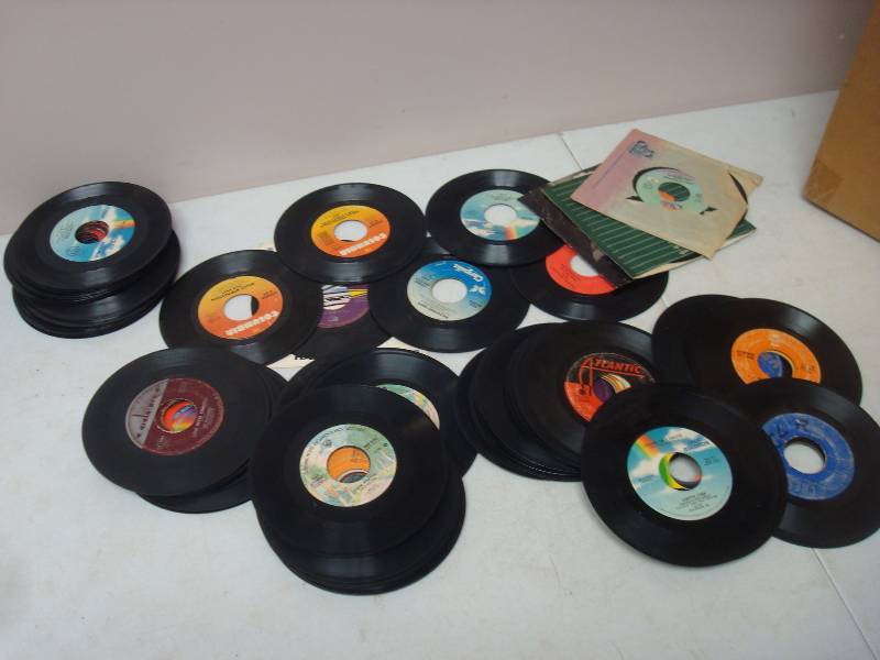 Lot Of Size 45 Vinyl Records