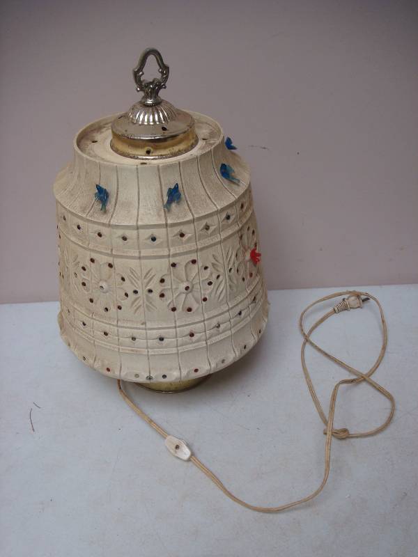 Vintage Lawnwear Lamp, Some Wear
