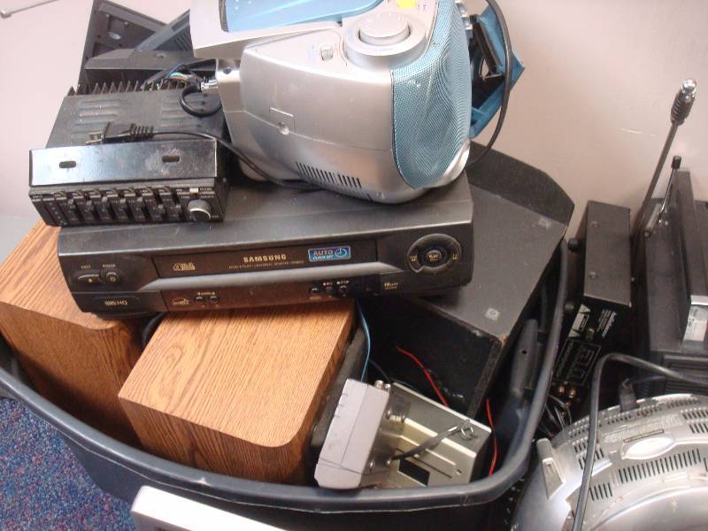Pile Of Electronics, Untested And Sold For Scrap