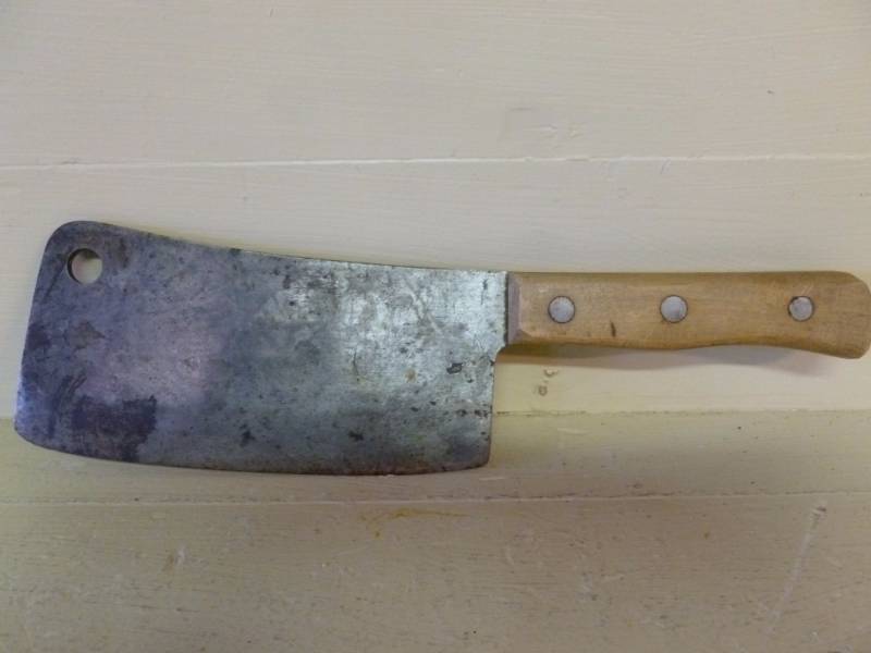 Vintage Cleaver Knife