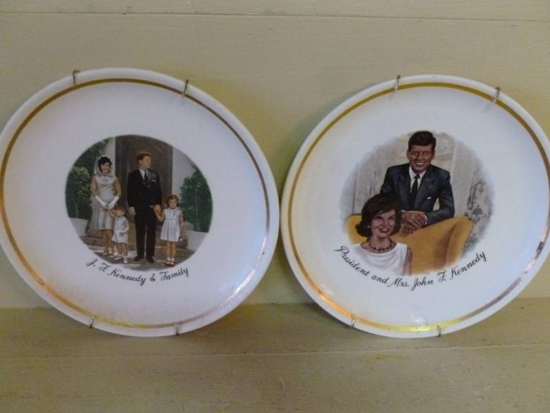 Vintage Presidents Plates