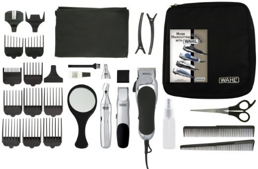 lot 3 image: Wahl 30-Pc. Home Barber Kit retail $51