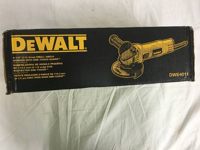 lot 29 image: DeWALT 4-12 Angle Grinder