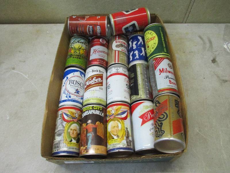 Collector Beer cans