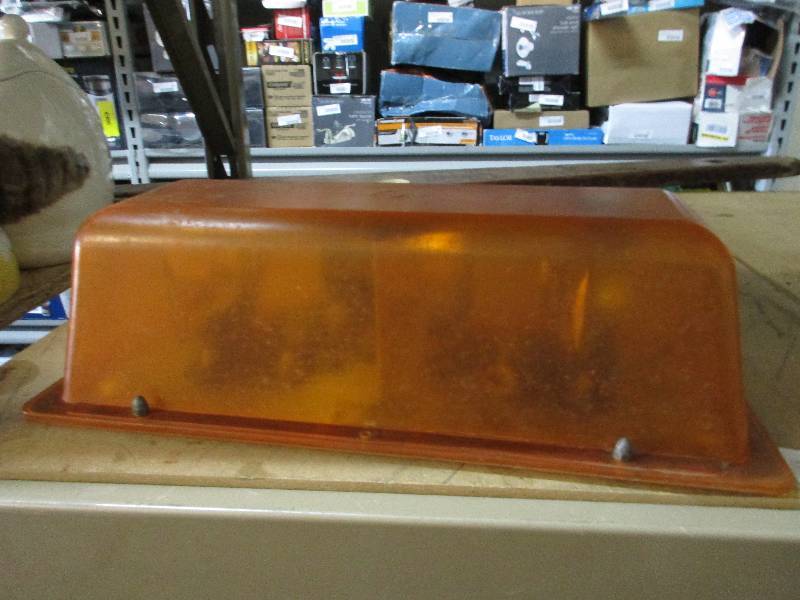 12v Yellow caution light