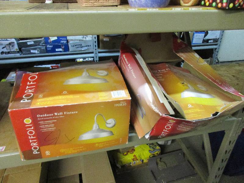 New light fixtures