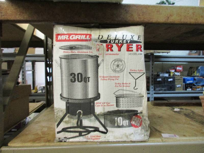 Turkey fryer pot