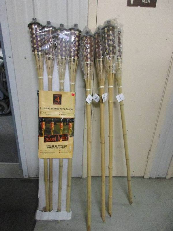 Tiki torches