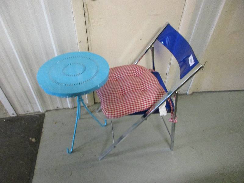 table and chair