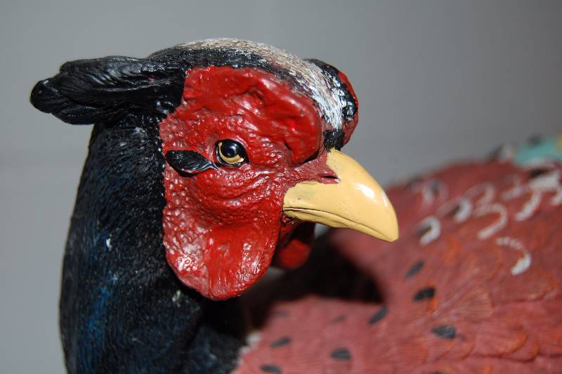 lot 42 image: Pheasant Statue