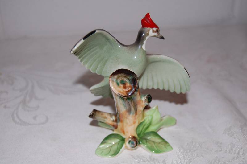 lot 55 image: Porcelain Woodpecker