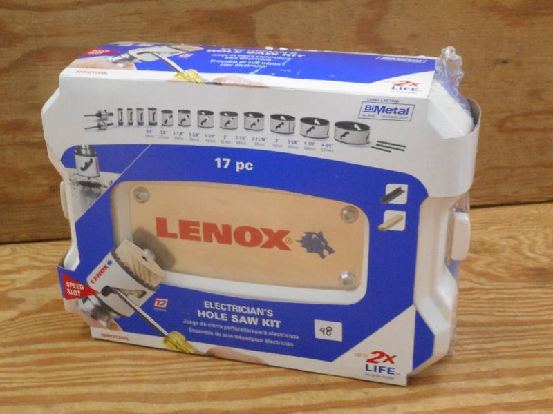 17-Piece Electricians Hole Saw Kit ...