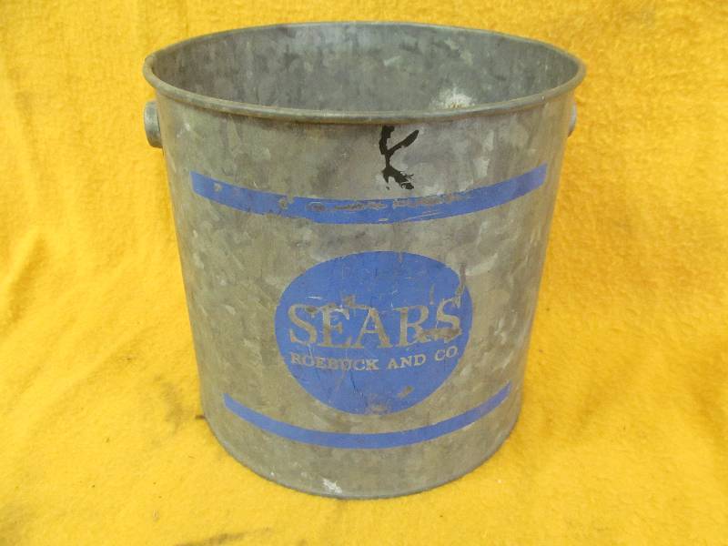 Sears and  Roebuck pail