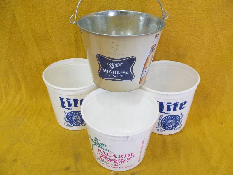 Miller bar ice buckets