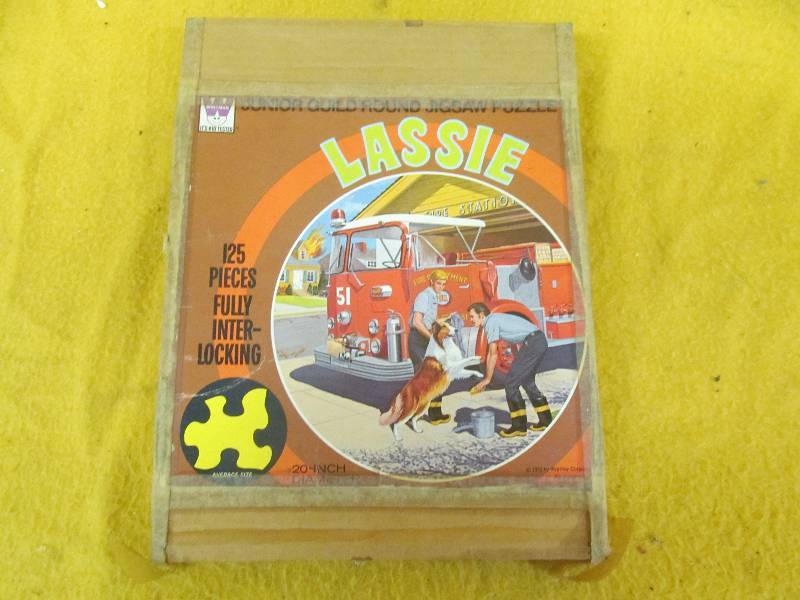 vintage Lassie puzzle