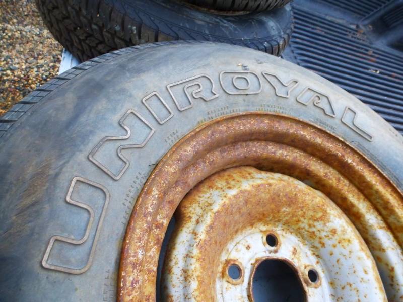 Uniroyal tire with rim