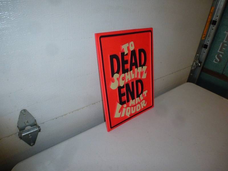 To Dead Schilt sign