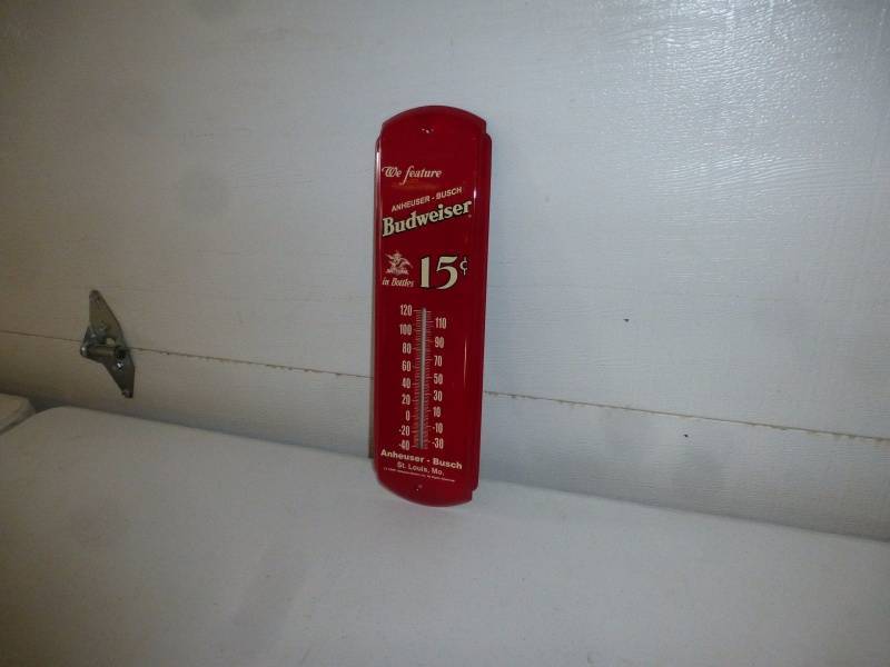 Budweiser Thermometer