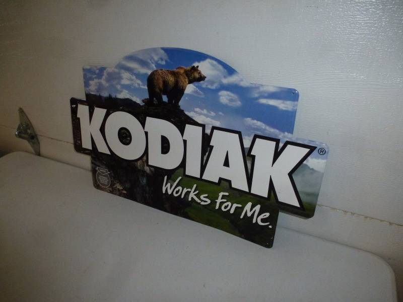 Kodiac Chewing Tobacco Sign
