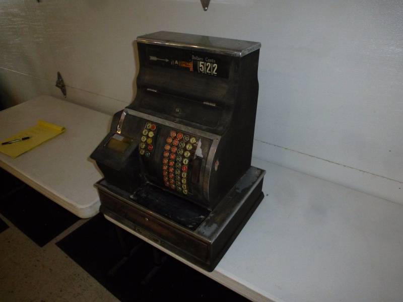 Antique National Cash Register