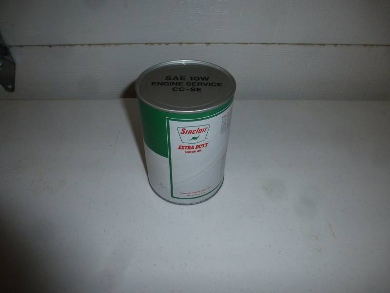 Sinclair Oil Can Original Mint Condition
