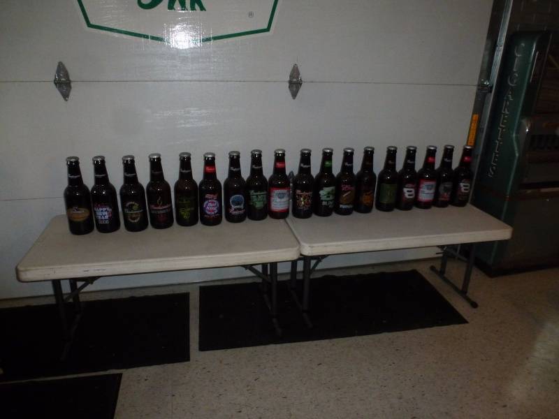 Collector Budweiser Bottles