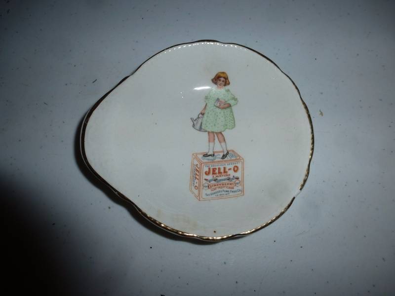 Vintage Porcelain Jello serving saucer