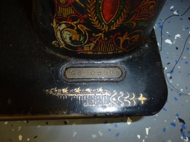 Antique Singer Sewing Machine