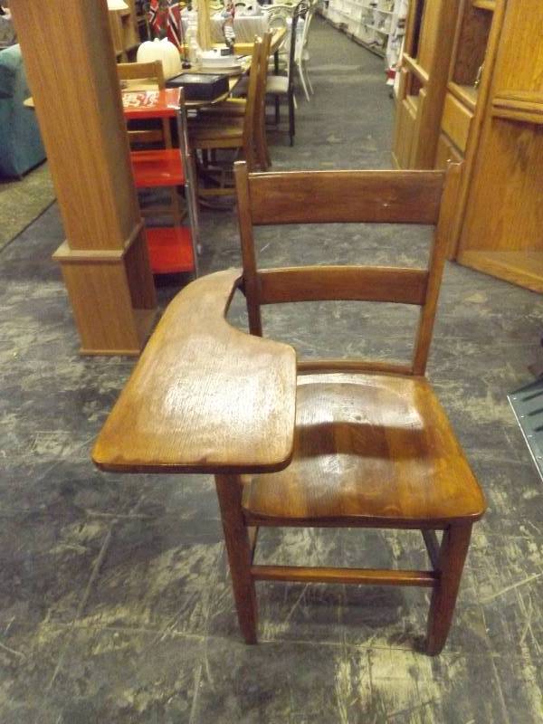 Vintage Wood Student Desk