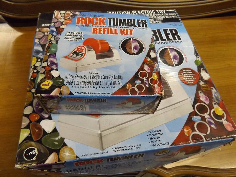 Rock Tumbler and Refill Kit