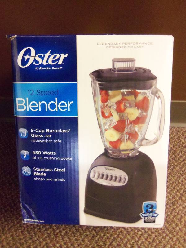 lot 37 image: Oster 12 Speed Blender