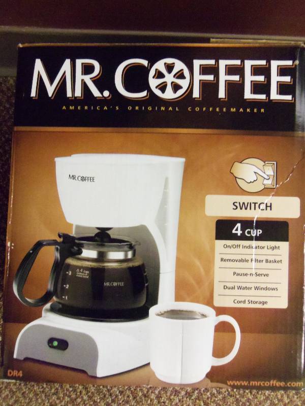 lot 49 image: 4 Cup Switch Mr. Coffee
