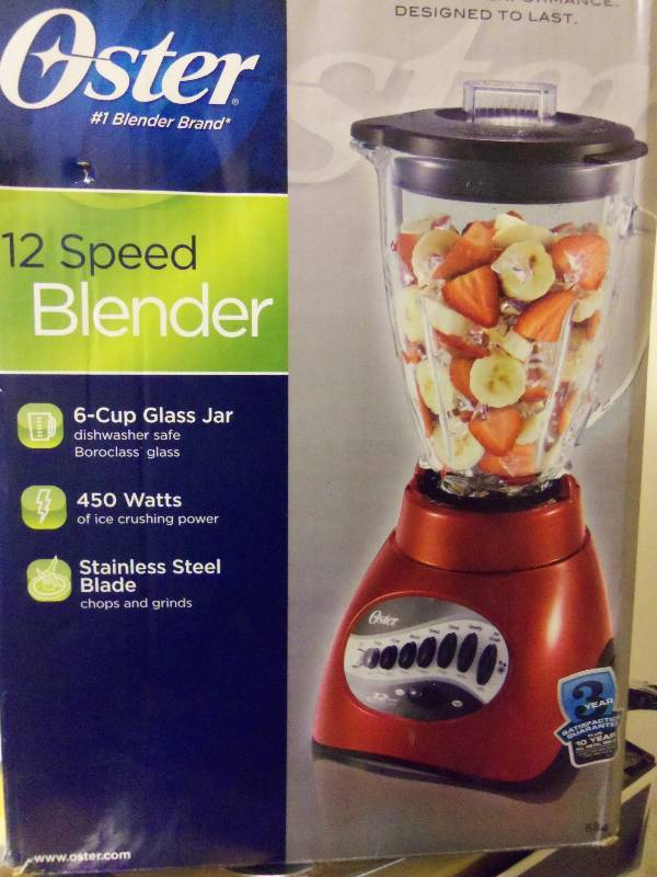 lot 68 image: Oster 12 Speed Blender